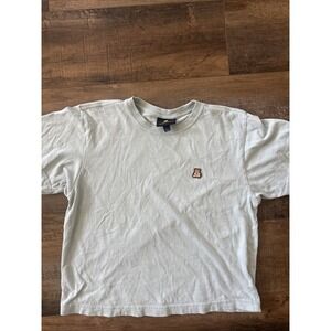 Teddy Fresh T-shirt Women's Large Slight Crop Light Blue Bear Summer TF